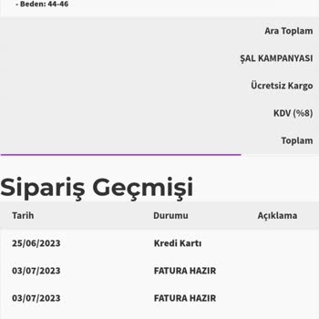 Lizbutik.com'dan Siparişimle İlgili Sorun Yaşıyorum