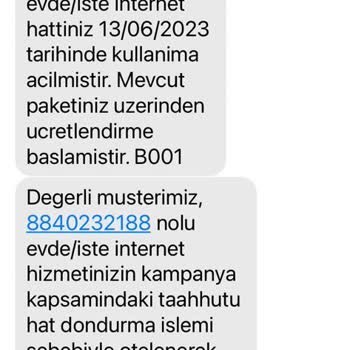 Türk Telekom Arıza Kaydının Çözülmemesi