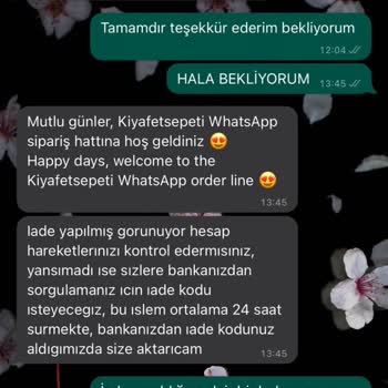 Kıyafet Sepeti Elbise Siparişiyle İlgili Sorunlar