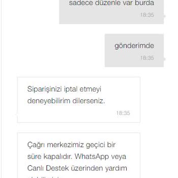 Zara.com Online Alışverişte Stok Olmadığından Kaynaklı Yaşanan Problem