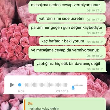 Sevdee Karaer İki Aydır İade Ettiğim Ürünün Parasını Yatırmadılar!