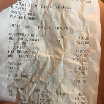 Nimet Gıda Üründen Yabancı Cisim Çıkması