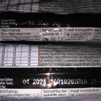 Bozuk Kahve (tarihi Geçmediği Halde) İlgisiz Nescafe