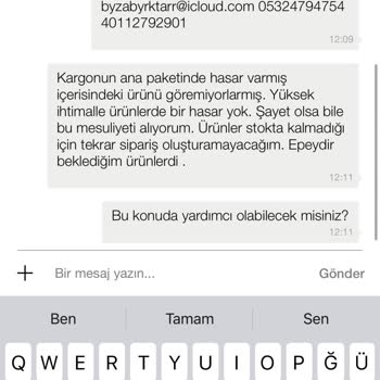 Bershka İstenmediği Halde Ürün İadesi