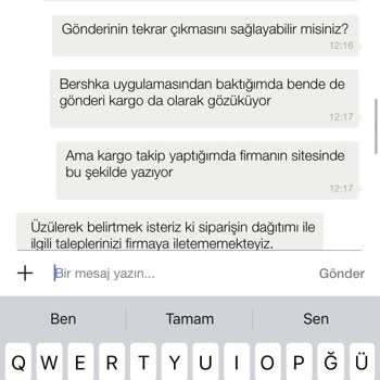 Bershka İstenmediği Halde Ürün İadesi