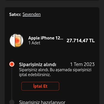 Sevenden.com.tr Ürünüm İşleme Alınmıyor Sevenden.com