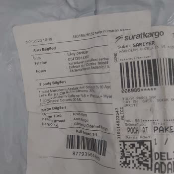 Maruderm Sürat Kargo İş Adresimi Vermeme Rağmen Kargomu Ev Adresime Bırakmaları