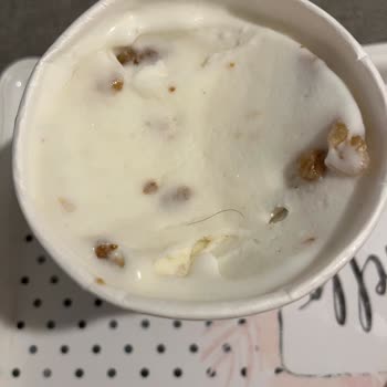 Tire Süt Dondurmadan Kıl Çıktı