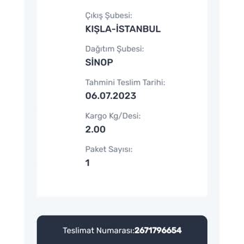 Aras Kargo Teslim Edilememesi Ve Çalışanın Saygısızlığı.