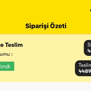 Şok Marketler Siparişimdeki Eksik Ürünün İadesi İçin Geri Dönüş Yapılmadı