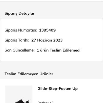 Skechers Ayakkabı Mağduriyeti Teslimi Yapılmayan Ürün