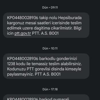 PTT Kargo Gönderiyi Teslim Etmiyor