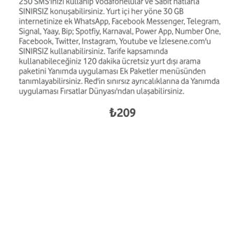 Vodafone Tarifeye Aykırı Haksız Kazancı