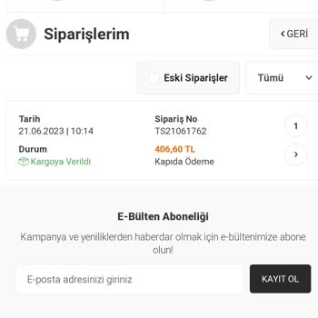 Maynatura Sitesinde Kargom Verildi Yazıyor Ama Böyle Bir Kayıt Yok