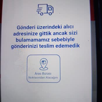 Aras Kargo Kargom Elime Ulaşmadı