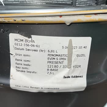 Hatalı Ve Kötü Jotun Boya