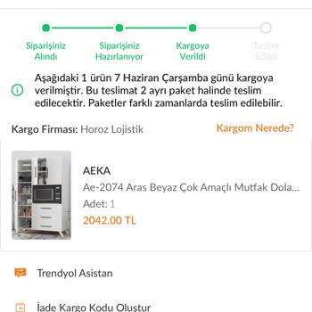 Trendyol Ve Horoz Lojistik Beni Mağdur Etti