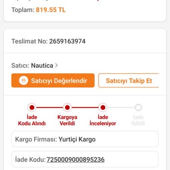 Nautica İade Sürecinin Uzaması