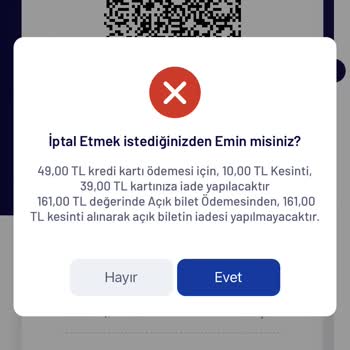 TCDD Para İadesi Yapılmıyor