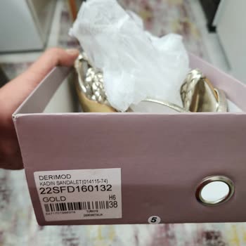 Derimod Defolu Ayakkabı Gönderiyor
