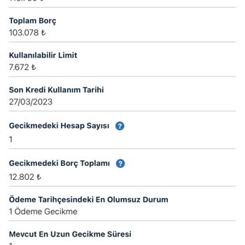 Denizbank Kredi Kartı Gecikme Gözükmesi
