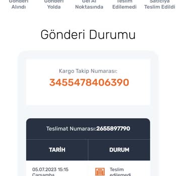 Trendyol Teslim Edilmeyen Ürün