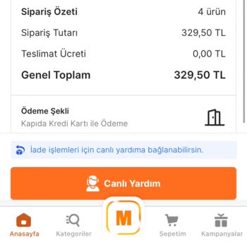 Migros Sanal Market İndiriminin Düşmemesi
