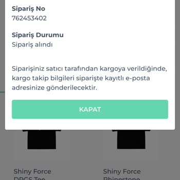Shiny Force Kargoya Verilmemek Sebebi!