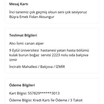 Yurtiçi Kargo 170893818857nolu Kargonun Teslimatın Yapılmaması