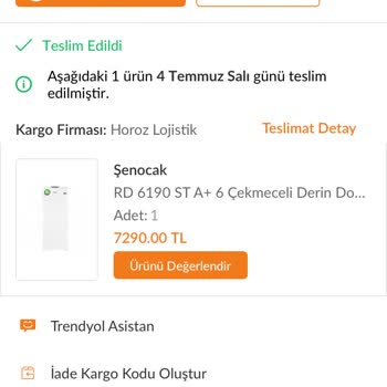 Trendyol 'da Teslim Edilemeyen Ürün Ücret İadesi
