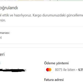 Yazdekor.com 'da İletişim Yok Ve Ürün Kargoya Verilmedi