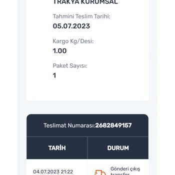Aras Kargo Ürünüm Nerede Ne Zaman Teslim Edilecek Belirsiz