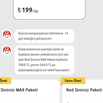 Vodafone Sınırsız Super Paket Ve Ücret Artışı