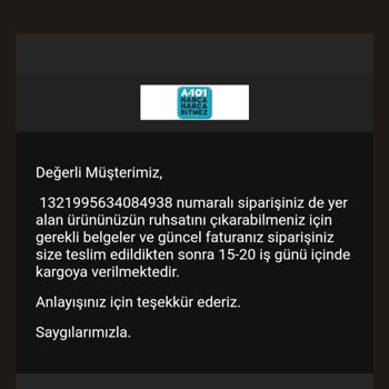 A101 Volta Vsm Marka E-bisiklet, Hatalı Evrak Düzenleme.