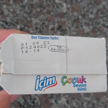 İçim Çocuk Sütü Yoğurt Cıktı