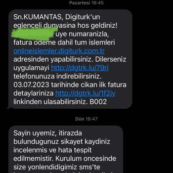 Vodafone Net Adı Altında Digiturk Aboneliği