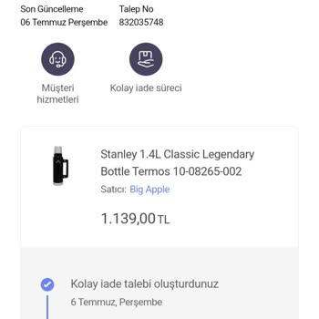 Hepsiburada'da Satış Yapan Big Apple Adlı Satıcı Yanlış Ürün Gönderimi