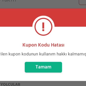 Obilet Kupon Kodumu Kullanamıyorum