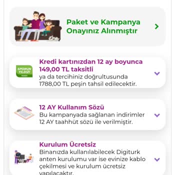 Digiturk Kurulumu İçin Teknik Ekibin Aramaması