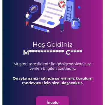 Digiturk Kurulumu İçin Teknik Ekibin Aramaması