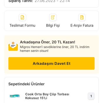 Migros Hediye Dediler Benden Hediye Ettikleri Ürünün Parasını Aldılar