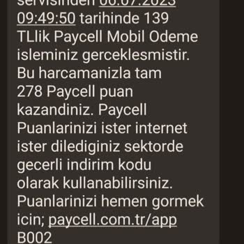 Turkcell Paycell Kullanılmayan Servis Ücret İadesi