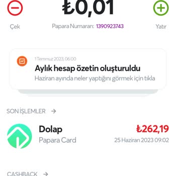 Yapı Kredi Den Papara Ya Attığım Para Gelmedi