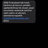 QNB Finansbank Sistemlerinizden Kaynaklı Hata Yüzünden Mağdur Durumdayım