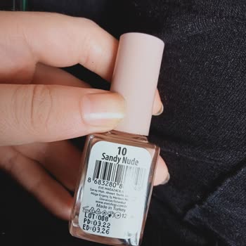 Beauty Girl Sandy Nude 10 Renkli Oje A101