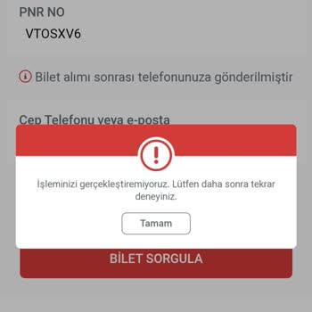 Metro Turizm Bilet İptal Edemiyorum