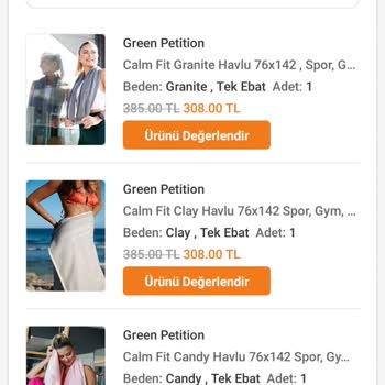 Green Petition Havluları Asla Su Çekmiyor Verilen Paraya Yazık