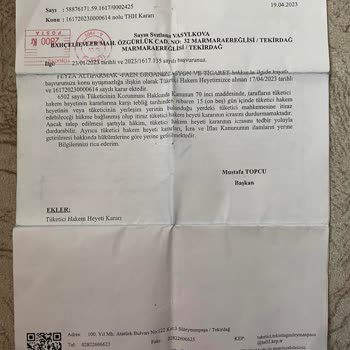 Tefal Ürün İadesi Hakkında