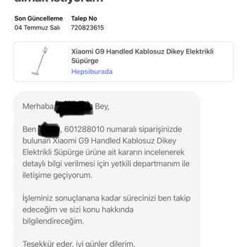 Hepsiburada THH Kararını Uygulamıyor, Geçiştiriyor.
