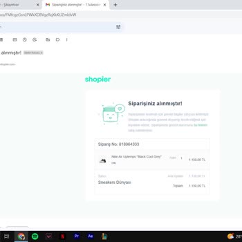 Shopier Ürünün Ulaşmaması